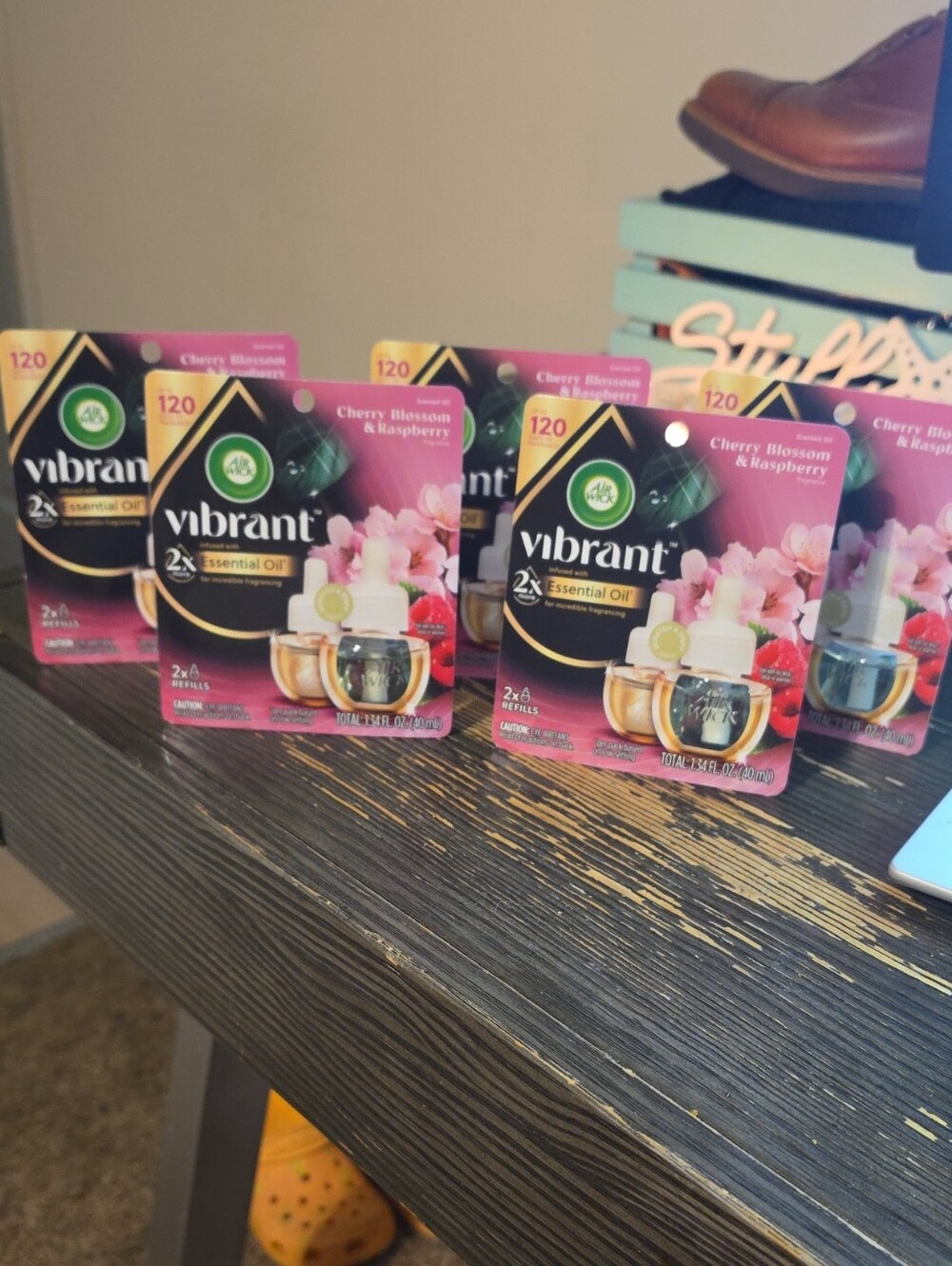 Vibrant Cherry Blossom & Raspberry Home Fragrance Refills - Pink